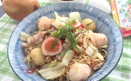 台式炒泡麵做法