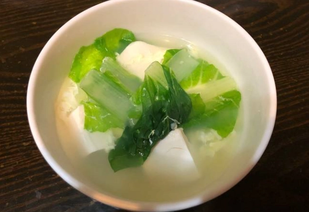 青菜豆腐湯食譜