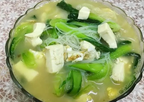 青菜豆腐湯食譜