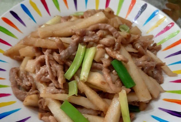 竹筍炒肉絲食譜